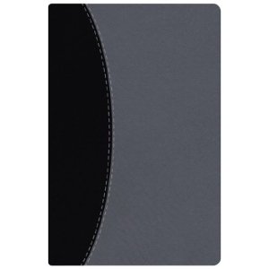 HCSB Ultrathin Bible, Black/Gray Duotone Simulated Leather